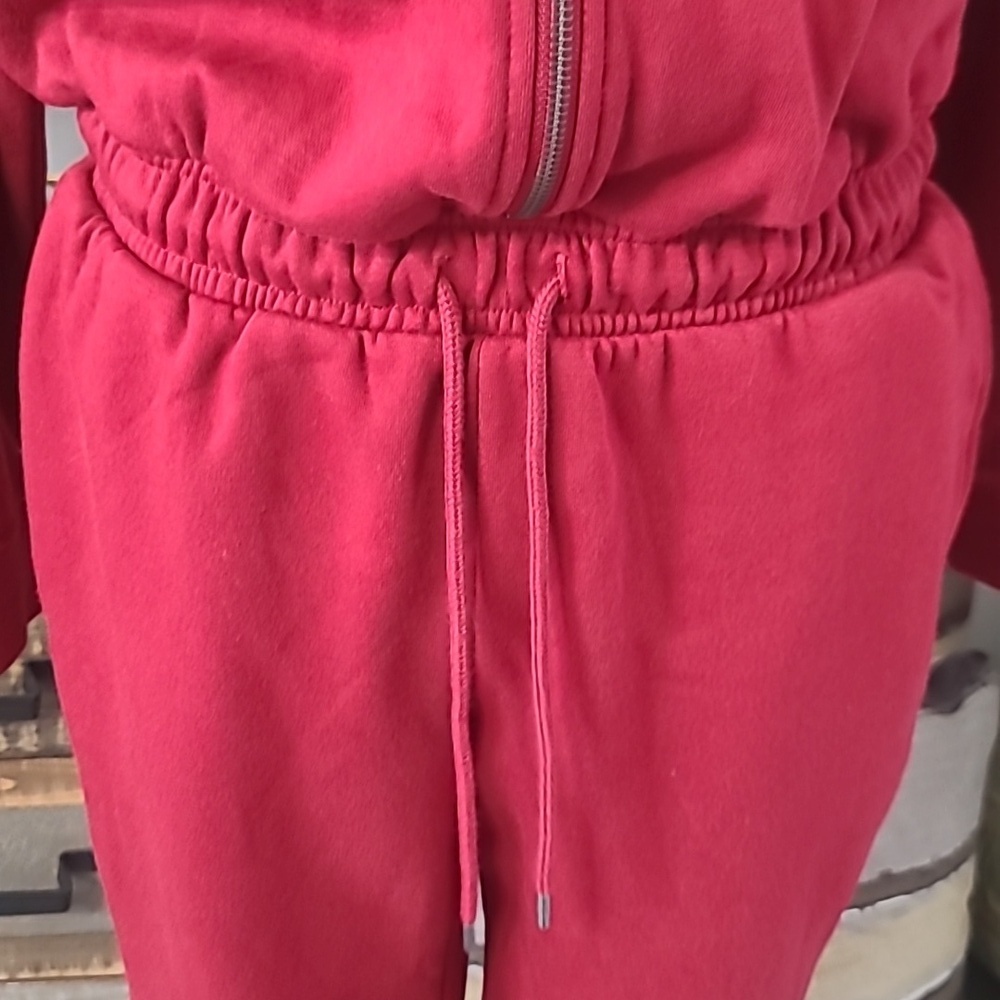 Universal Thread Red Zip-Up One Piece Track Set - Picture 5 of 13
